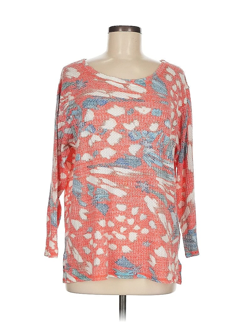 Pre-owned Nally & Millie 3/4 Sleeve T-shirt In Red