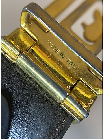 Céline Vintage Leather Belt (view 2)