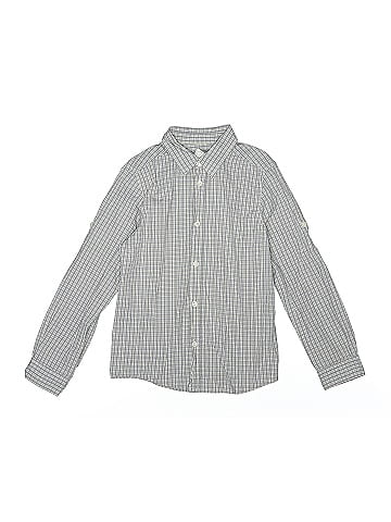 Bonpoint Long Sleeve Button-Down Shirt (view 1)