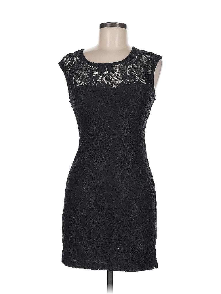 Max Rave 100% Nylon Black Cocktail Dress Size M - photo 1