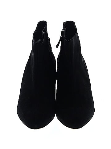 Manolo Blahnik Suede Ankle Boots (view 2)
