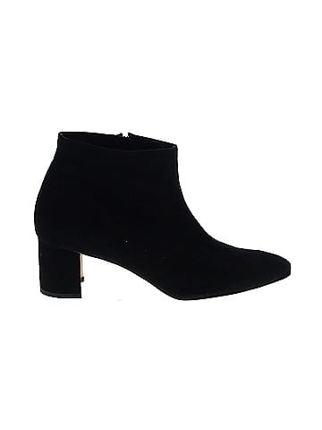 Manolo Blahnik Suede Ankle Boots (view 1)