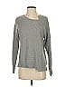 Caryn Vallone 100% Cotton Gray Pullover Sweater Size XS - photo 1