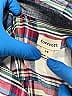 Foxcroft 100% Cotton Plaid Blue Long Sleeve Button-Down Shirt Size 16 - photo 3