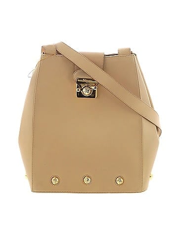 Salvatore Ferragamo Vintage Leather Shoulder Bag (view 1)