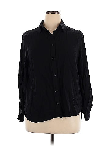 Velvet Heart 3/4 Sleeve Button-Down Shirt (view 1)