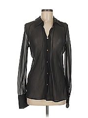 Moda International Long Sleeve Silk Top