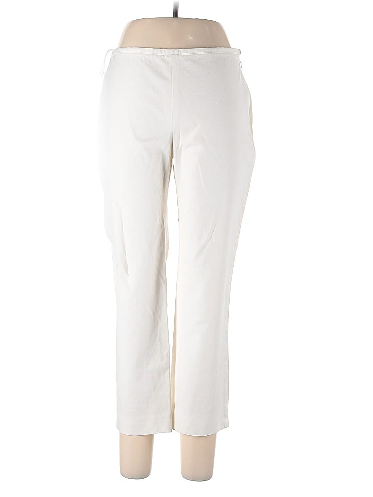 Pre-owned J. Mclaughlin Casual Pants In White