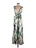 12th Tribe 100% Polyester Teal Jumpsuit Size M - photo 1