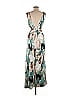 12th Tribe 100% Polyester Teal Jumpsuit Size M - photo 2