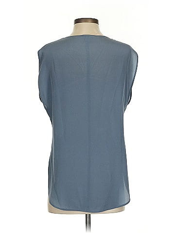 Code Short Sleeve Silk Top (view 2)