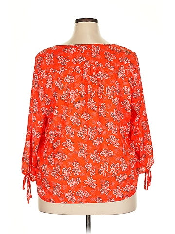 Collective Concepts 3/4 Sleeve Blouse (view 2)