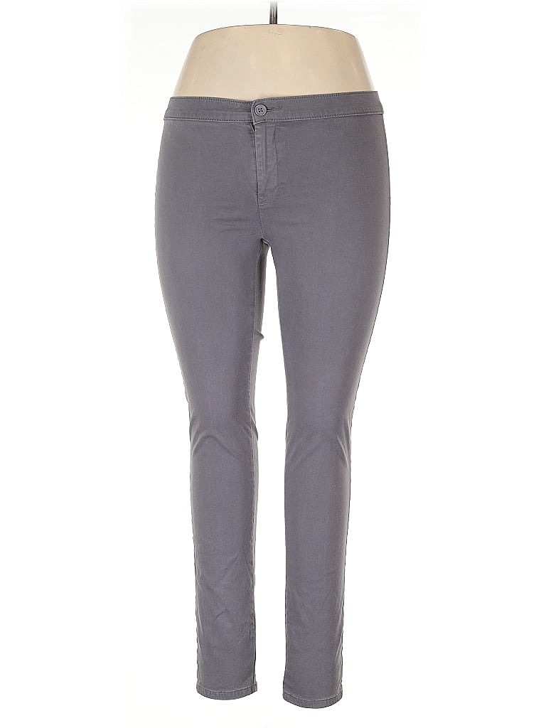 Pre-owned Lila Ryan Casual Pants In Gray
