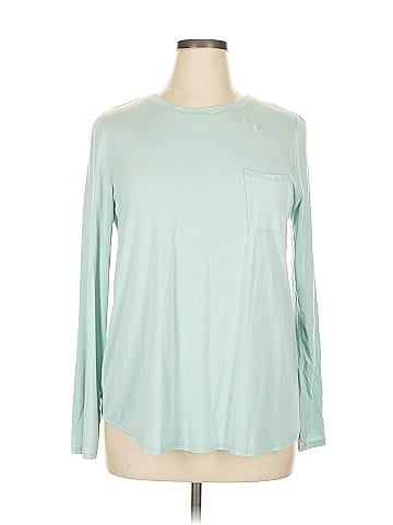 Green Envelope Long Sleeve T-Shirt (view 1)