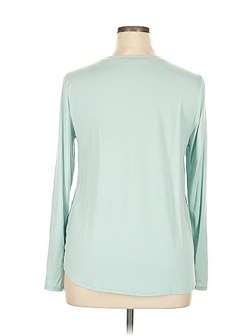 Green Envelope Long Sleeve T-Shirt (view 2)