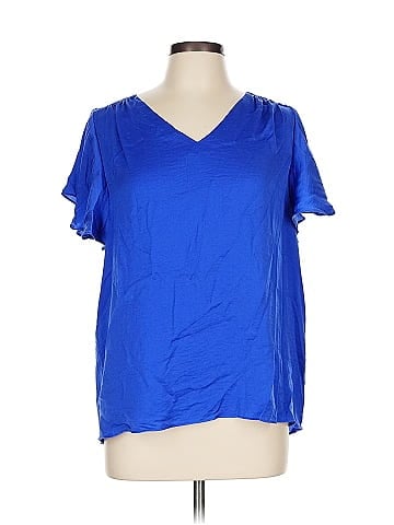 Violet & Claire Short Sleeve Blouse (view 1)