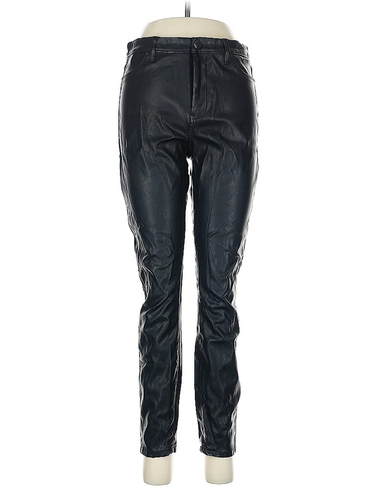 Pre-owned Blanknyc Blank Nyc Faux Leather Pants In Black