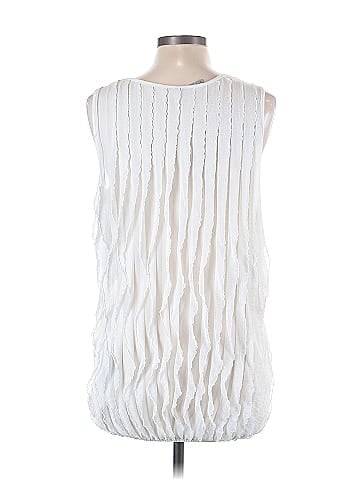 Espresso Sleeveless Blouse (view 2)