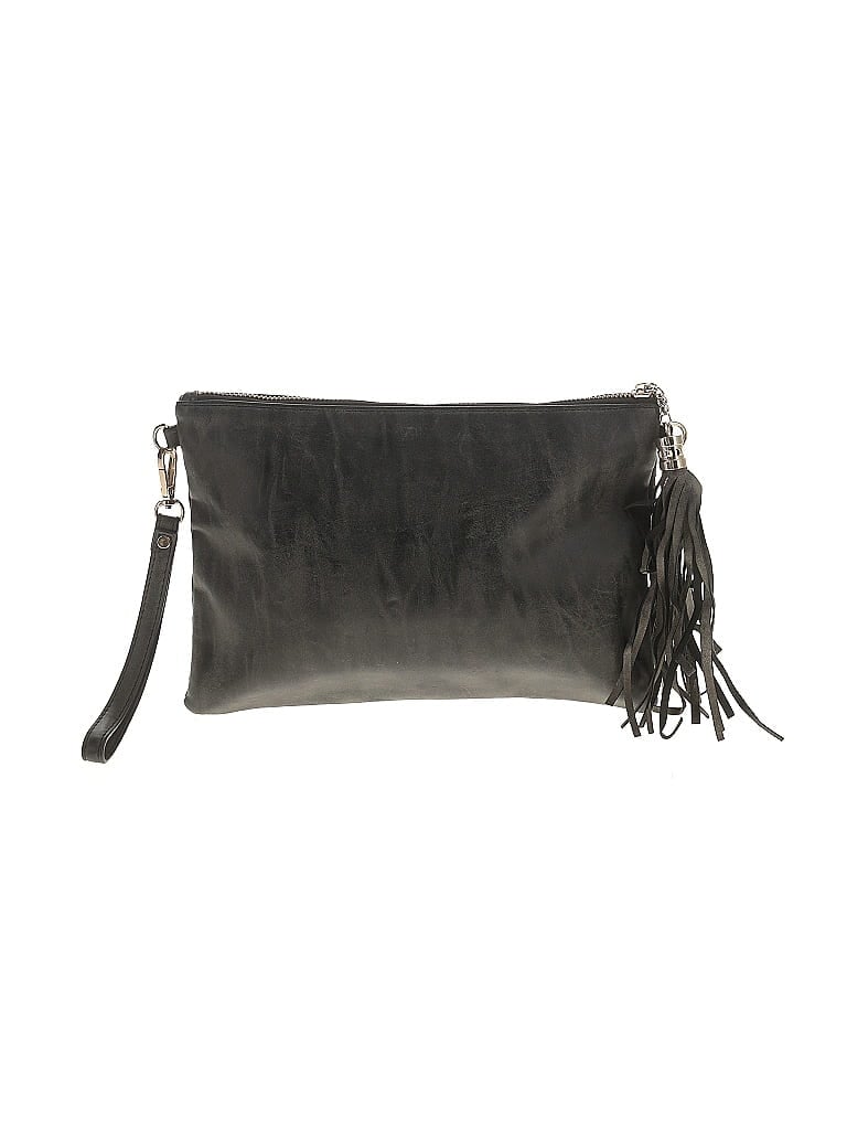 Pre-owned Unbranded Wristlet In Black