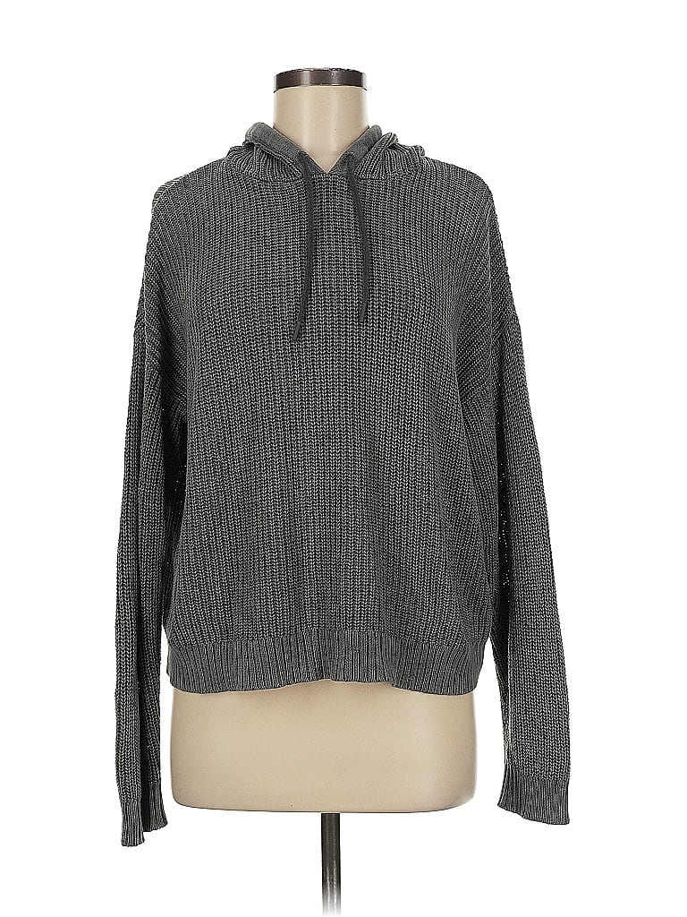 Pre-owned Offline By Aerie Pullover Sweater In Gray