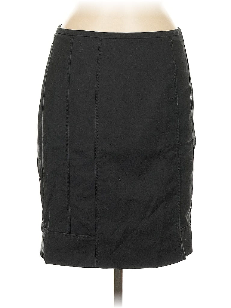 Pre-owned White House Black Market Casual Skirt In Black