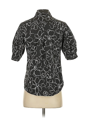 Elie Tahari Short Sleeve Blouse (view 2)