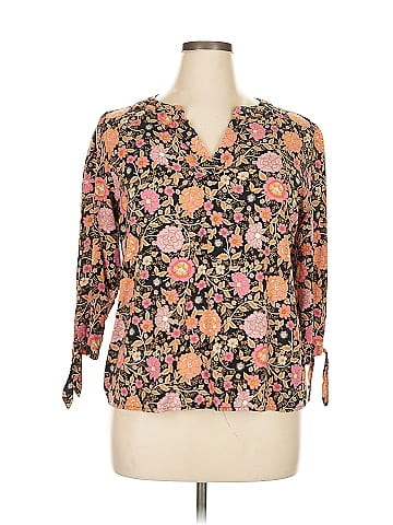 Jones & Co 3/4 Sleeve Blouse (view 1)