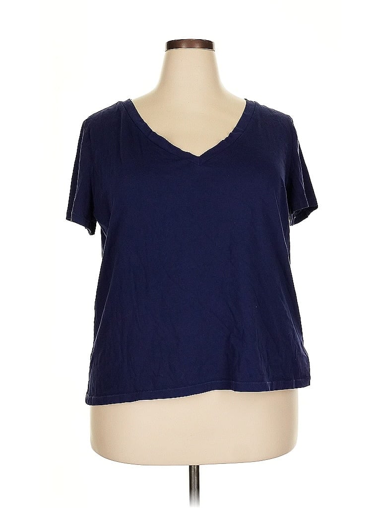 Pre-owned Gap Short Sleeve T-shirt In Blue
