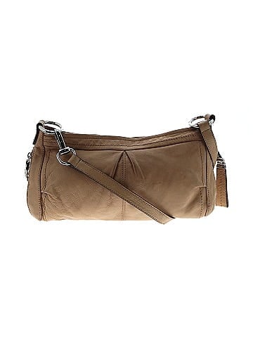 B Makowsky Leather Crossbody Bag (view 1)