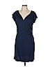 Studio M Blue Casual Dress Size L - photo 1