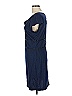 Studio M Blue Casual Dress Size L - photo 5