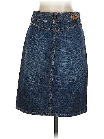 Let Me B. Denim Skirt (view 2)