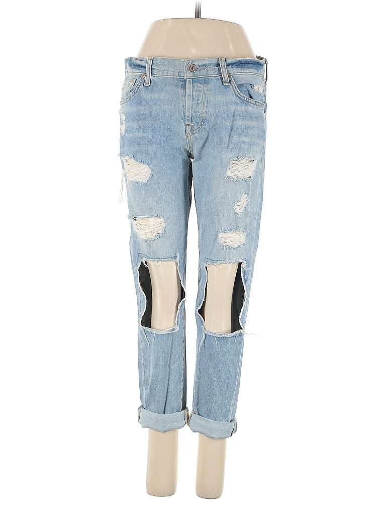 7 FOR ALL MANKIND Pre-owned Jeans In Blue