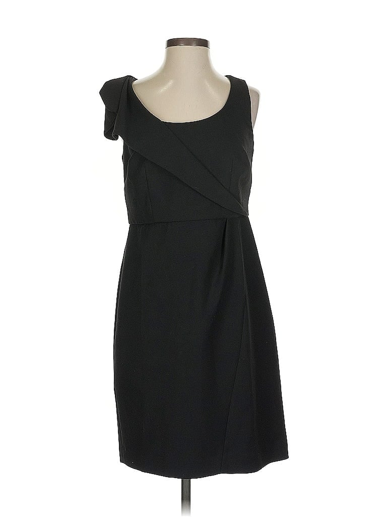 Pre-owned Ann Taylor Loft Cocktail Dress In Black