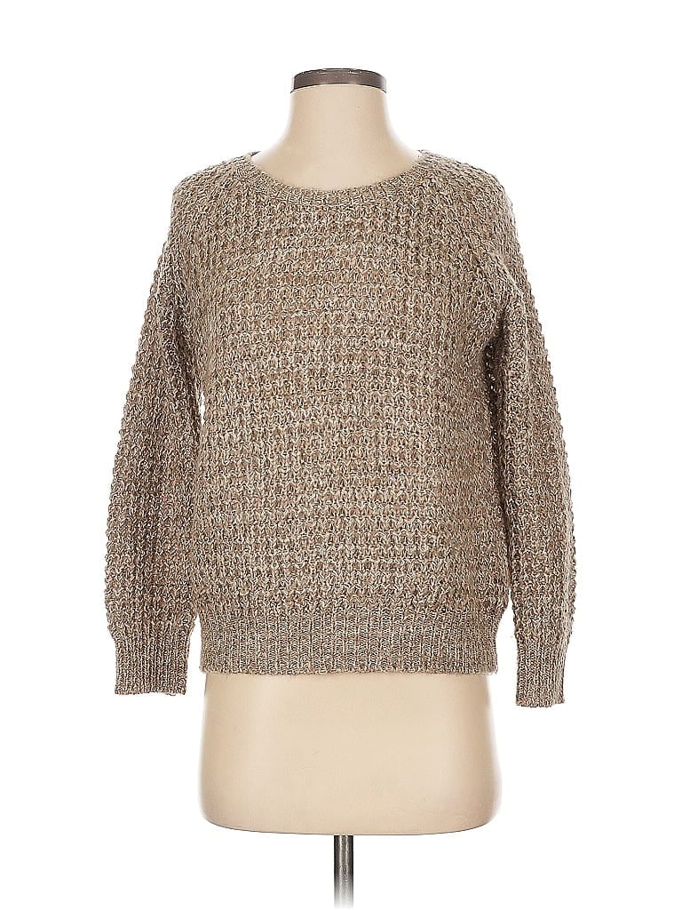 Pre-owned Joie Pullover Sweater In Brown