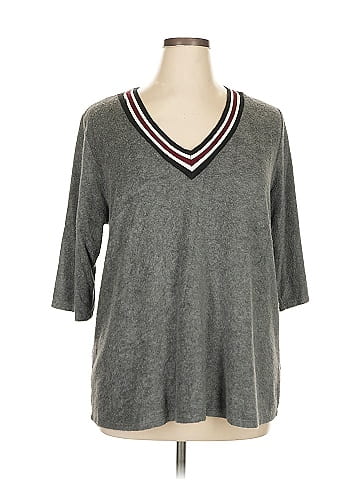 Chris & Carol 3/4 Sleeve Top (view 1)