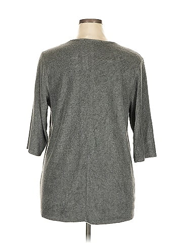 Chris & Carol 3/4 Sleeve Top (view 2)