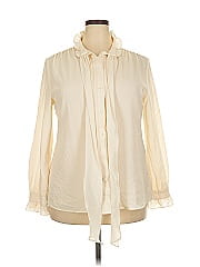 Eva Mendes By New York & Company Long Sleeve Blouse