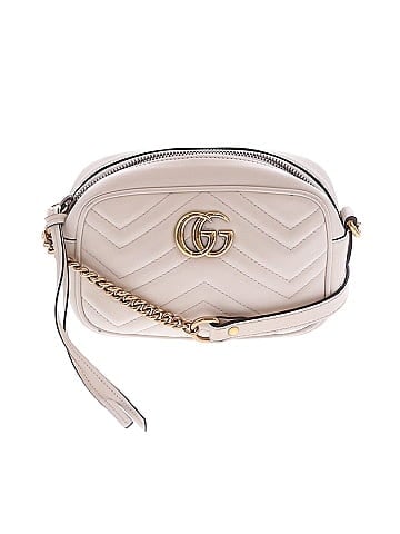 Leather GG Marmont Mini Shoulder Bag