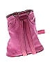 MAXX New York 100% Leather Solid Pink Leather Crossbody Bag One size - photo 3