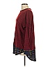 Egg Burgundy Long Sleeve Top Size L - photo 4