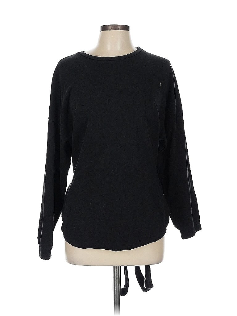 Click to view more detailed imagery on our partner's website Pre-owned Zara Sweatshirt In Black