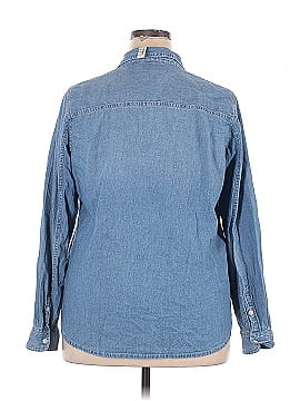 Madewell Long Sleeve Button-Down Shirt (view 2)