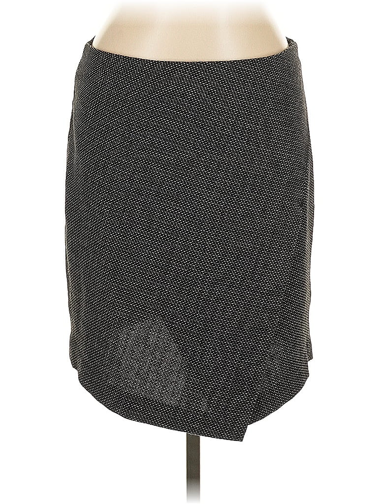Pre-owned Ann Taylor Loft Outlet Casual Skirt In Gray