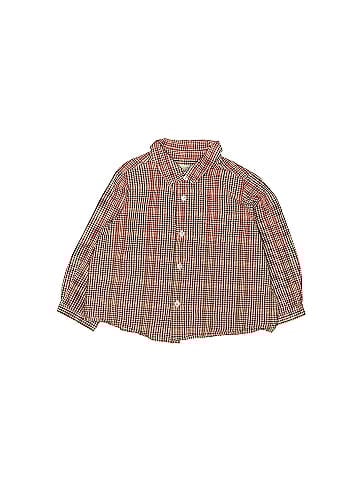 Bonpoint Long Sleeve Button-Down Shirt (view 1)