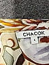 Chacok 100% Silk Gold Long Sleeve Silk Top Size L - photo 7