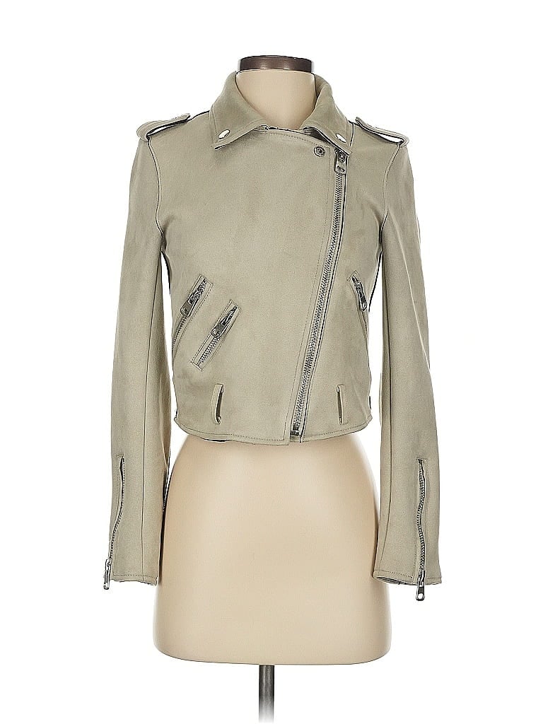 Pre-owned Zara Basic Jacket In Brown