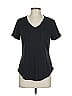 Xhilaration Black Short Sleeve T-Shirt Size 11 - 13 - photo 1