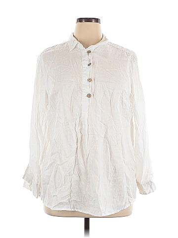 Sigrid Olsen Long Sleeve Blouse (view 1)