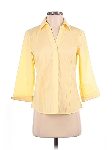 Foxcroft 3/4 Sleeve Button-Down Shirt (view 1)